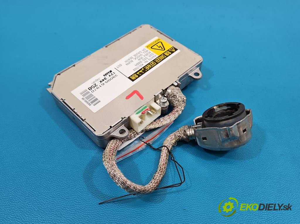 Mazda 6 II GH 2007-2012 2.0 citd 140 HP manual 103 kW 1998 cm3 5- střídač: xenon 39000-61970 (Riadiaca jednotka xenónu)