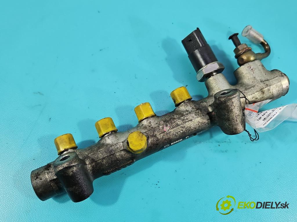 Opel Astra III 2004-2014 1.7 cdti 101 hp manual 74 kW 1686 cm3 5- lišta vstřikovací 0445214049 (Vstřikovací lišta)