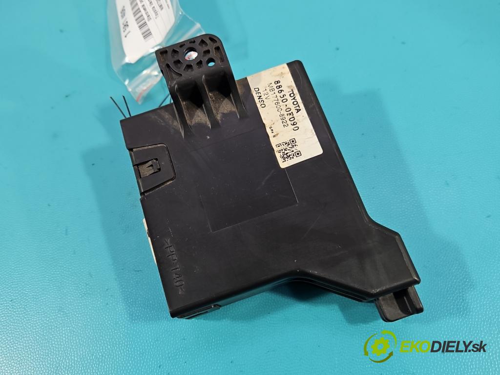 Toyota Verso 2009-2018 1.8 16V 147 HP automatic 108 kW 1798 cm3 5- riadiaca jednotka ostatné 88650-0F090