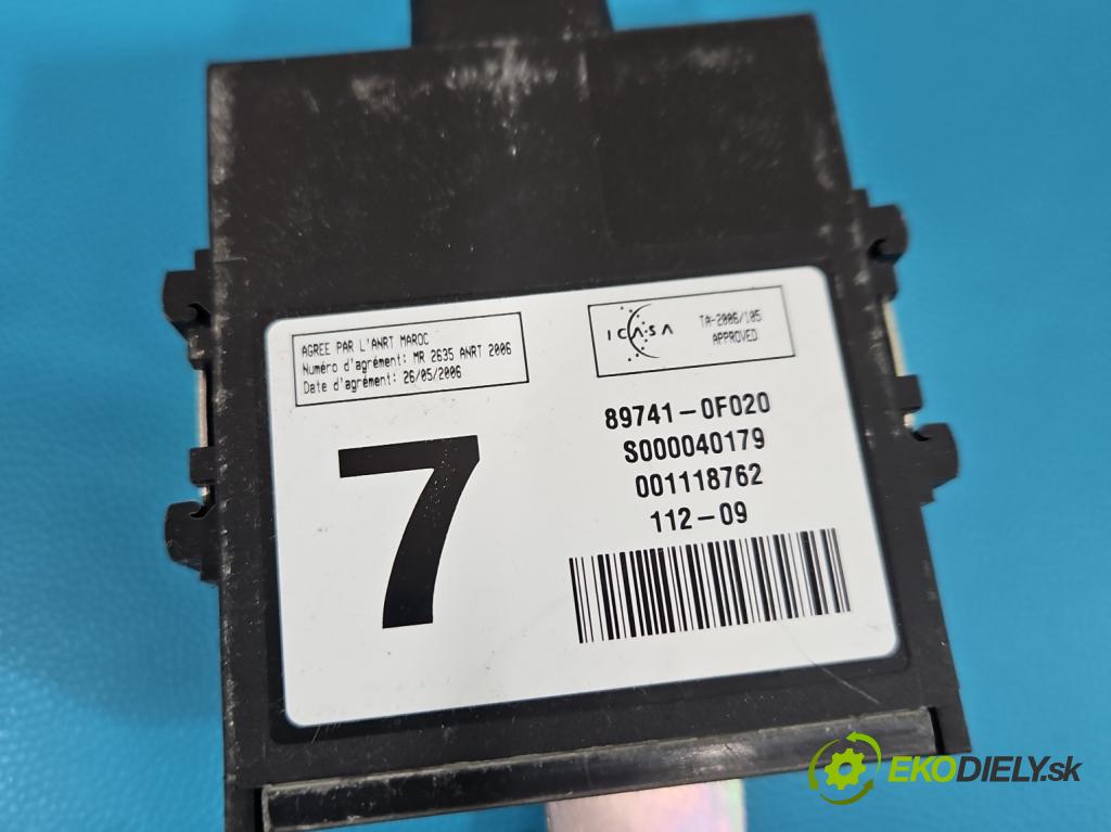 Toyota Verso 2009-2018 1.8 16V 147 HP automatic 108 kW 1798 cm3 5- riadiaca jednotka motora 89661-0F210