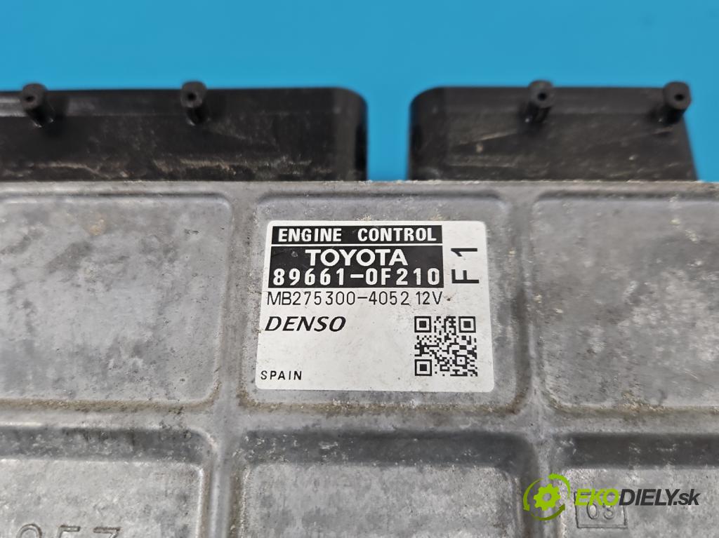 Toyota Verso 2009-2018 1.8 16V 147 HP automatic 108 kW 1798 cm3 5- riadiaca jednotka motora 89661-0F210