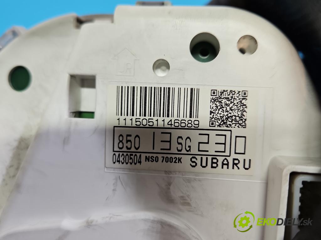 Subaru Forester IV SJ 2012-2018 2.0 BOXER 147 HP automatic 108 kW 1998 cm3 5- prístrojovka/ budíky 85013SG230 (Prístrojová doska)