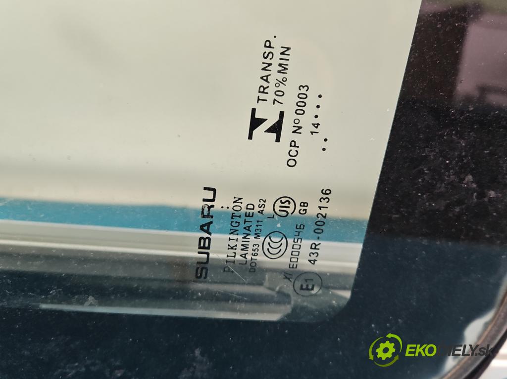Subaru Forester IV SJ 2012-2018 2.0 BOXER 147 HP automatic 108 kW 1998 cm3 5- Střešní okno:  (Sklo karosérie)