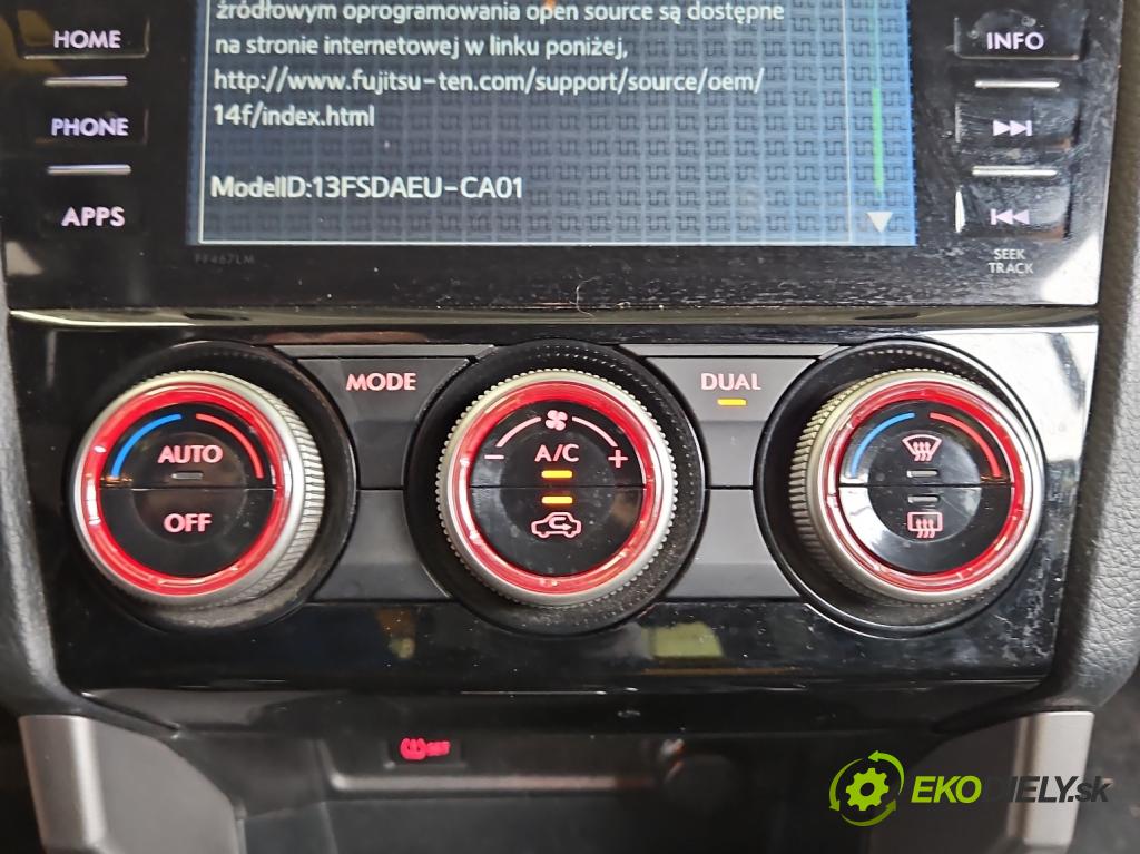 Subaru Forester IV SJ 2012-2018 2.0 BOXER 147 hp automatic 108 kW 1998 cm3 5- palubní deska panel topení 72311SG630