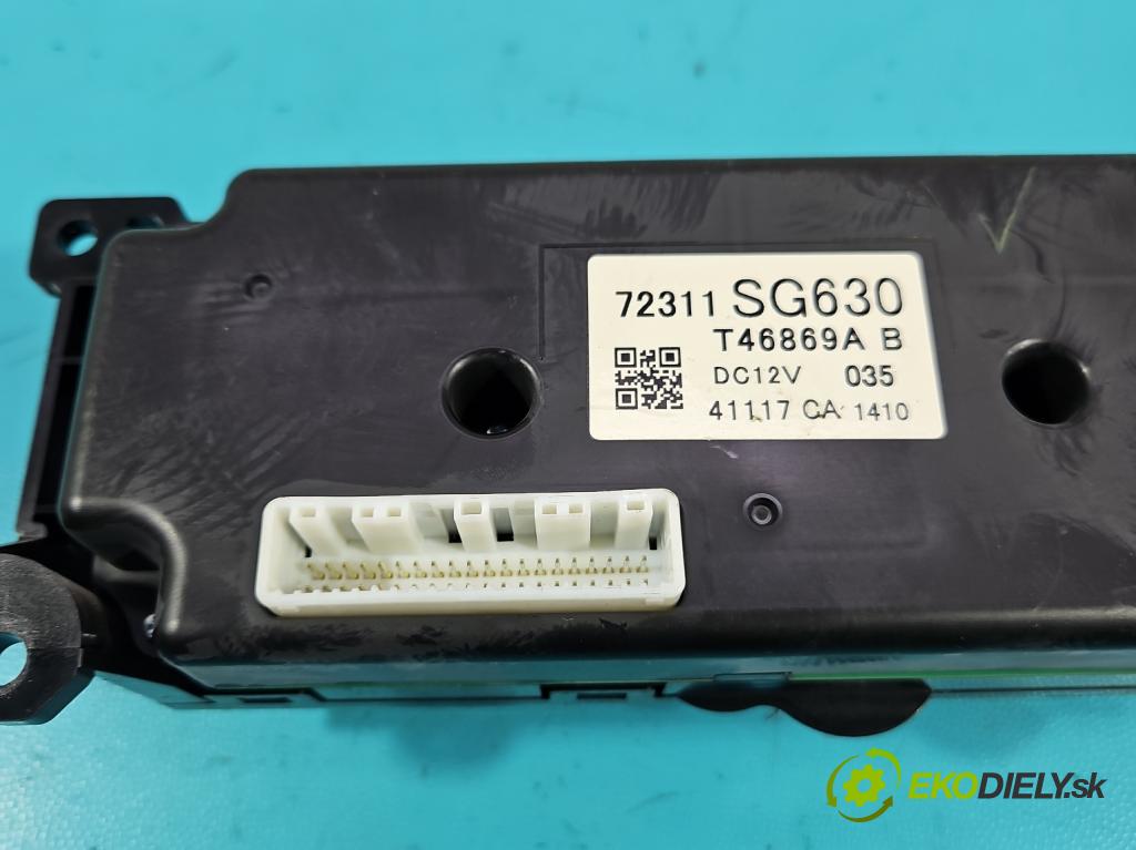 Subaru Forester IV SJ 2012-2018 2.0 BOXER 147 HP automatic 108 kW 1998 cm3 5- panel kúrenia 72311SG630