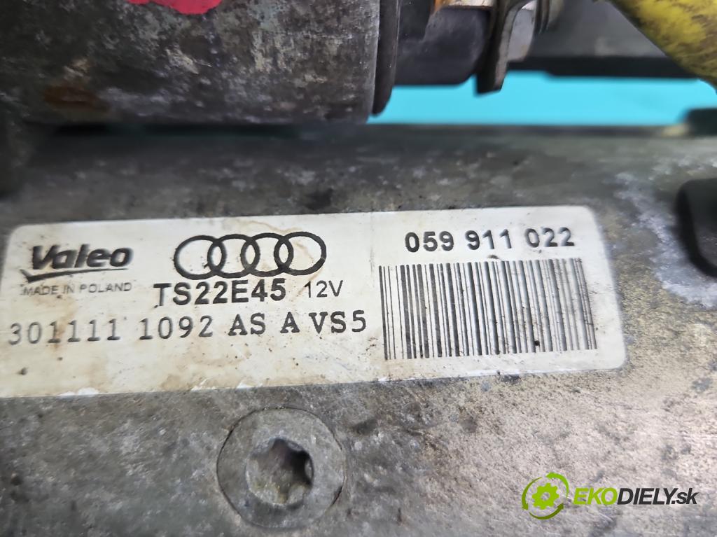 Audi Q5 2008-2016 3.0 tdi 239KM automatic 176 kW 2967 cm3 5- štartér 059911022 (Štartér)