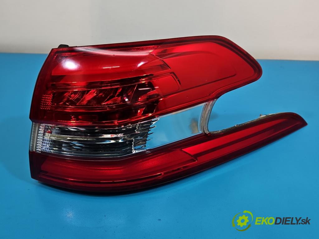 Peugeot 308 II 2013-2021 1.6 hdi 120 HP manual 88 kW 1560 cm3 5- svetlo / reflektor zadné pravé 9678093880 (Kľučka dverí ostatné)