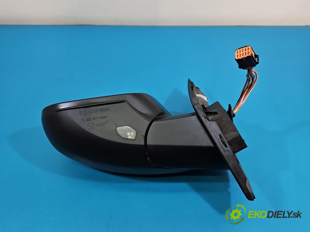 Peugeot 308 II 2013-2021 1.6 hdi 120 hp manual 88 kW 1560 cm3 5- zpětné zrcátko levé 98088638XT (Klika dveří ostatní)