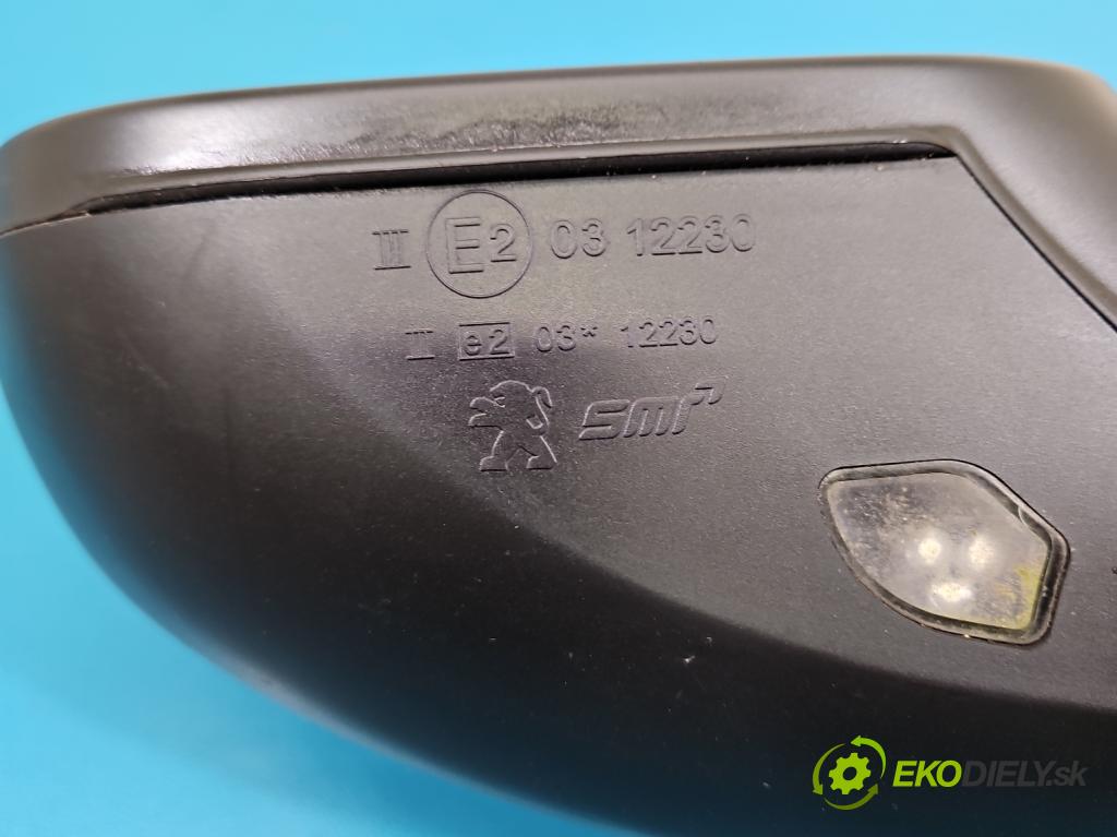 Peugeot 308 II 2013-2021 1.6 hdi 120 hp manual 88 kW 1560 cm3 5- zpětné zrcátko levé 98088638XT (Klika dveří ostatní)