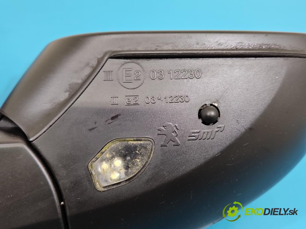 Peugeot 308 II 2013-2021 1.6 hdi 120 HP manual 88 kW 1560 cm3 5- zrkadlo pravé 98088637XT (Kľučka dverí ostatné)