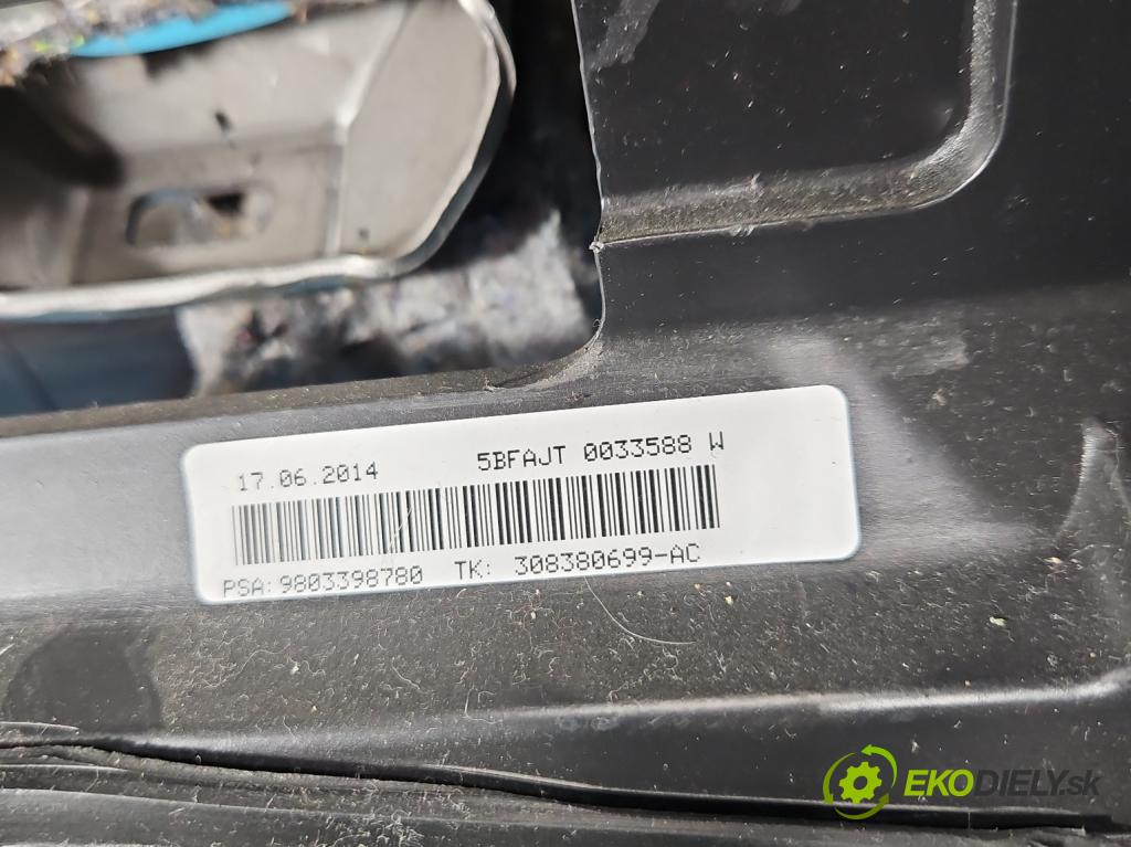 Citroen DS5 2011-2015 2.0 HDI 163 HP automatic 120 kW 1997 cm3 5- kokpit,pristrojová doska rozdeľovacia