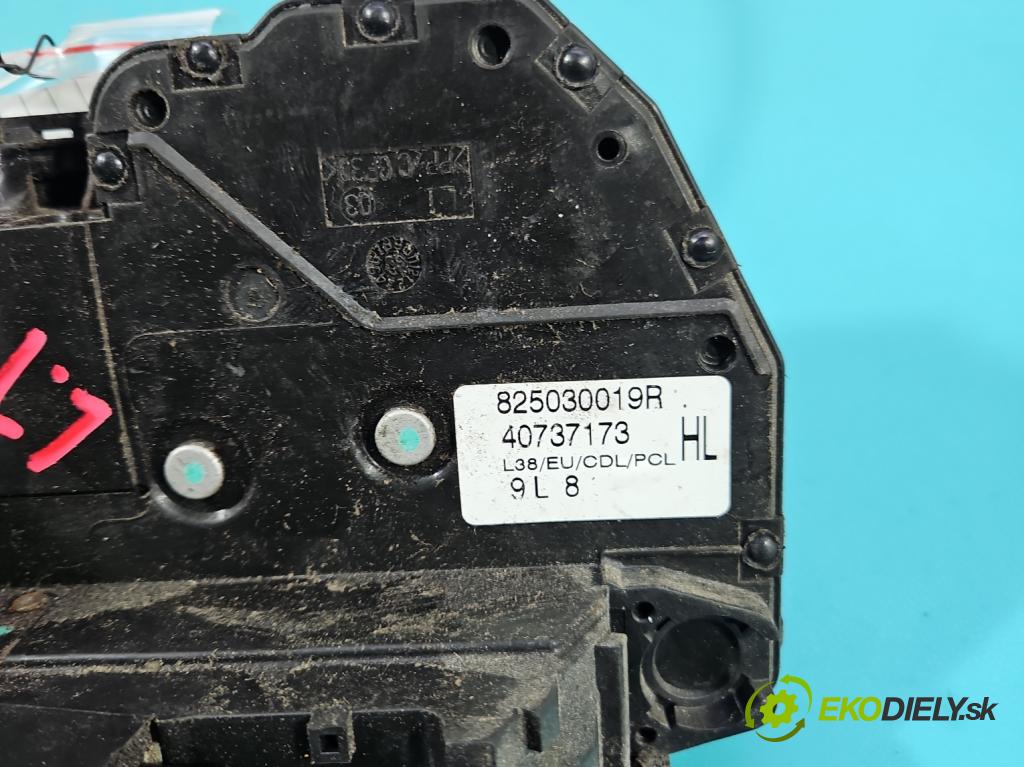 Renault Fluence 1.6 16V 110 HP manual 81 kW 1598 cm3 4- zámok zadné ľavý 825030019R