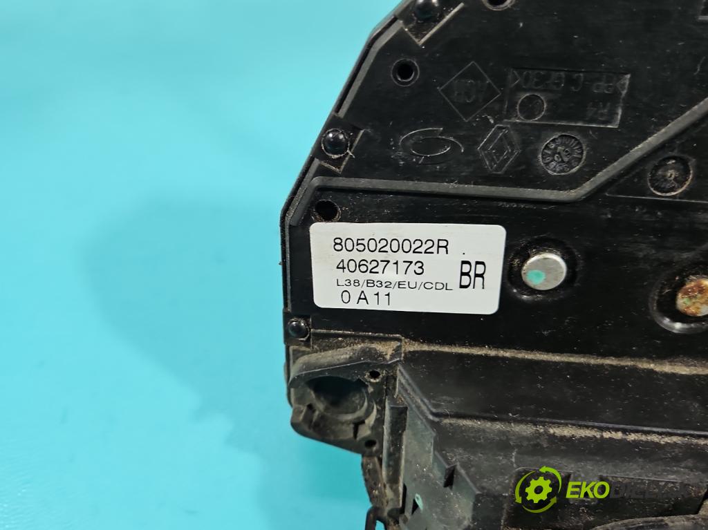 Renault Fluence 1.6 16V 110 HP manual 81 kW 1598 cm3 4- zámok predné pravý 805020022R