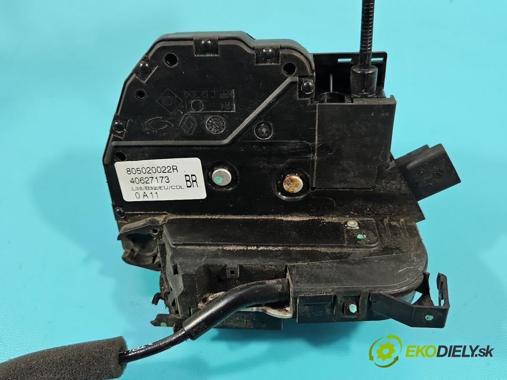 Renault Fluence 1.6 16V 110 HP manual 81 kW 1598 cm3 4- zámok predné pravý 805020022R