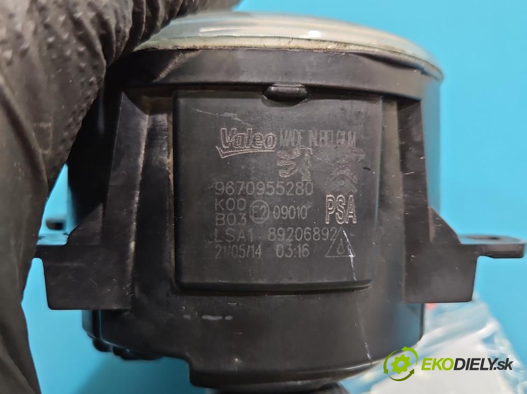 Citroen DS5 2011-2015 2.0 HDI 163 HP automatic 120 kW 1997 cm3 5- Halogen pravý 9670955280 (Kľučka dverí ostatné)
