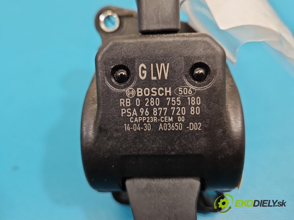 Citroen DS5 2011-2015 2.0 HDI 163 HP automatic 120 kW 1997 cm3 5- pedal plyn potenciometr: 0280755180