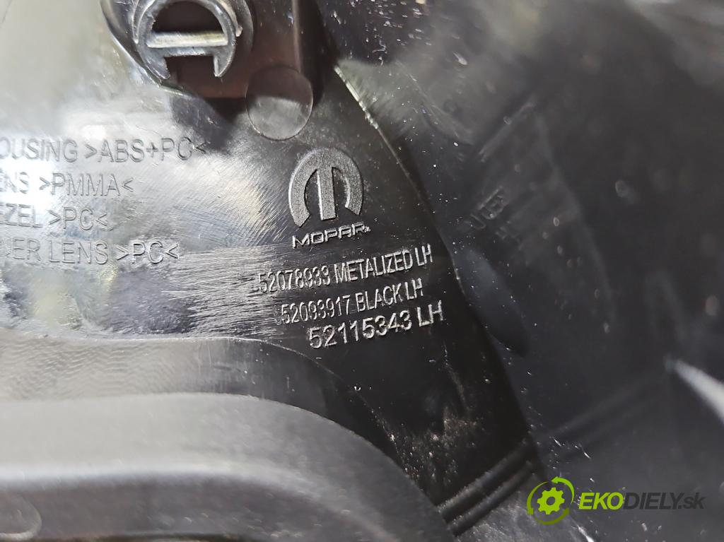 Fiat Tipo II 2015- 1.4 16V 95 HP manual 70 kW 1368 cm3 5- svetlo / reflektor zadné ľavé 0521153430E (Kľučka dverí ostatné)