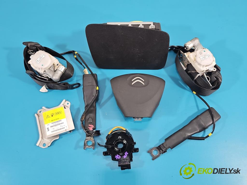Citroen C1 I 2005-2014 1.0 12V 68 HP manual 50 kW 998 cm3 5- airbag vzduchové soubor: