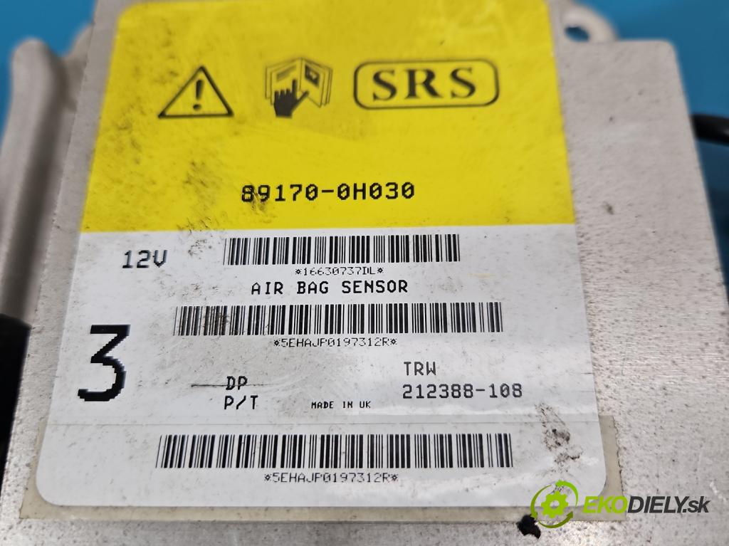 Citroen C1 I 2005-2014 1.0 12V 68 HP manual 50 kW 998 cm3 5- airbag vzduchové soubor: