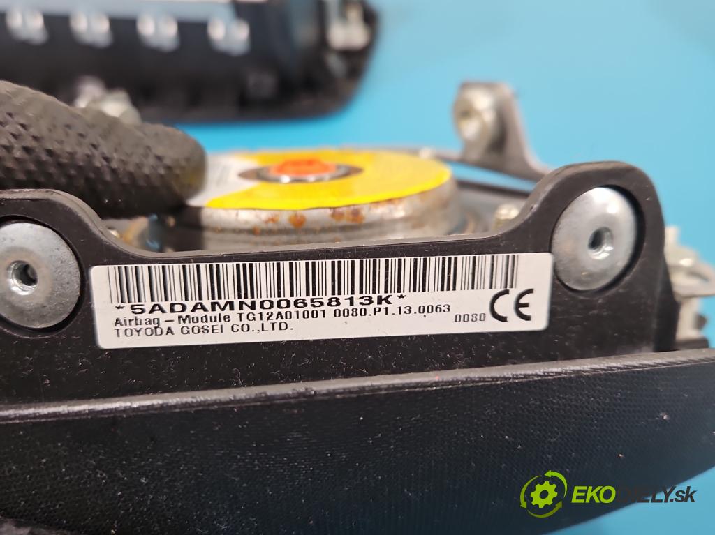 Citroen C1 I 2005-2014 1.0 12V 68 HP manual 50 kW 998 cm3 5- airbag vzduchové soubor: