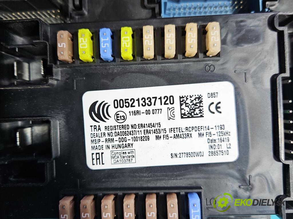 Fiat Tipo II 2015- 1.4 16V 95 HP manual 70 kW 1368 cm3 5- riadiaca jednotka ostatné 00521337120