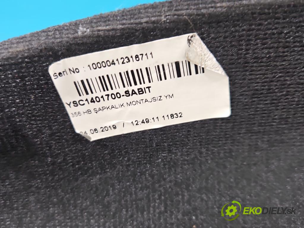 Fiat Tipo II 2015- 1.4 16V 95 HP manual 70 kW 1368 cm3 5- zadná  (Pláto kufra)