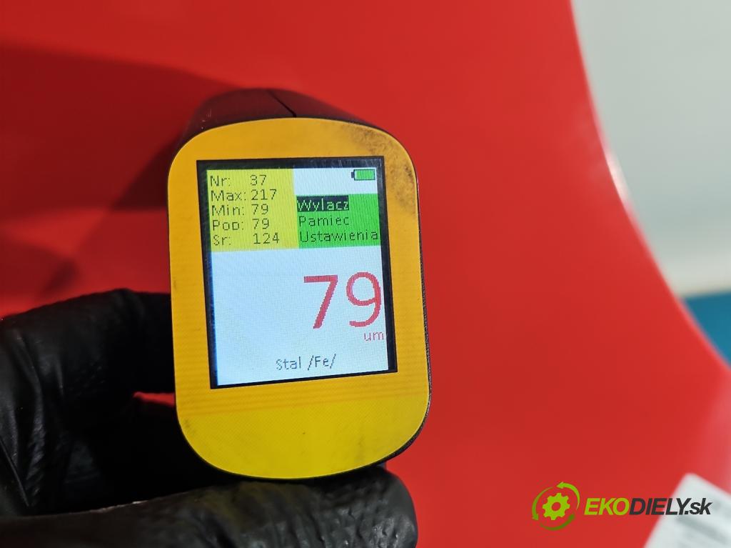 Citroen C1 I 2005-2014 1.0 12V 68 HP manual 50 kW 998 cm3 5- blatník predné pravý  (Kľučka dverí ostatné)