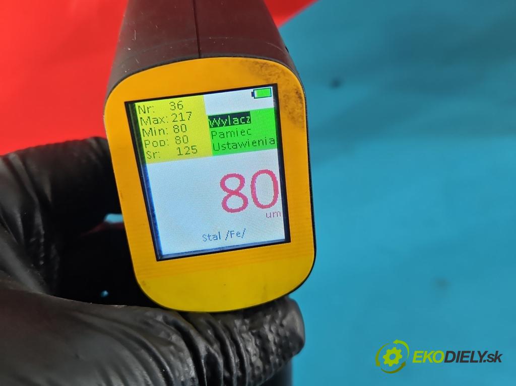 Citroen C1 I 2005-2014 1.0 12V 68 HP manual 50 kW 998 cm3 5- blatník predné pravý  (Kľučka dverí ostatné)