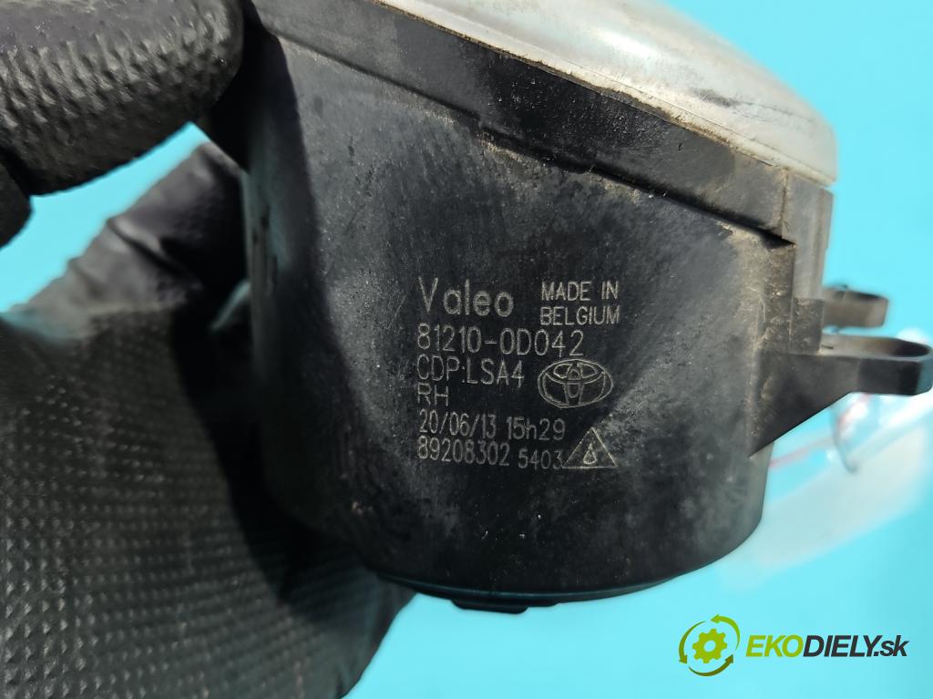 Citroen C1 I 2005-2014 1.0 12V 68 HP manual 50 kW 998 cm3 5- Halogen pravý 89208302 (Kľučka dverí ostatné)