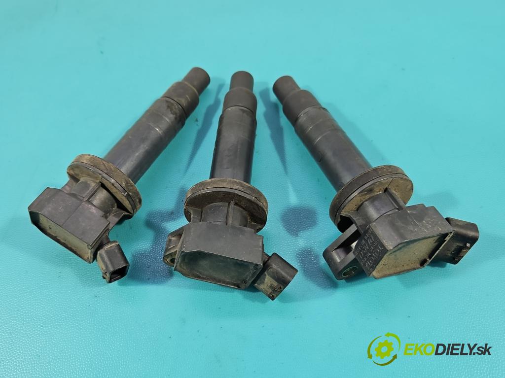 Citroen C1 I 2005-2014 1.0 12V 68 HP manual 50 kW 998 cm3 5- cievka zapaľovacia 90919-W2001 (Zapaľovacia cievka)