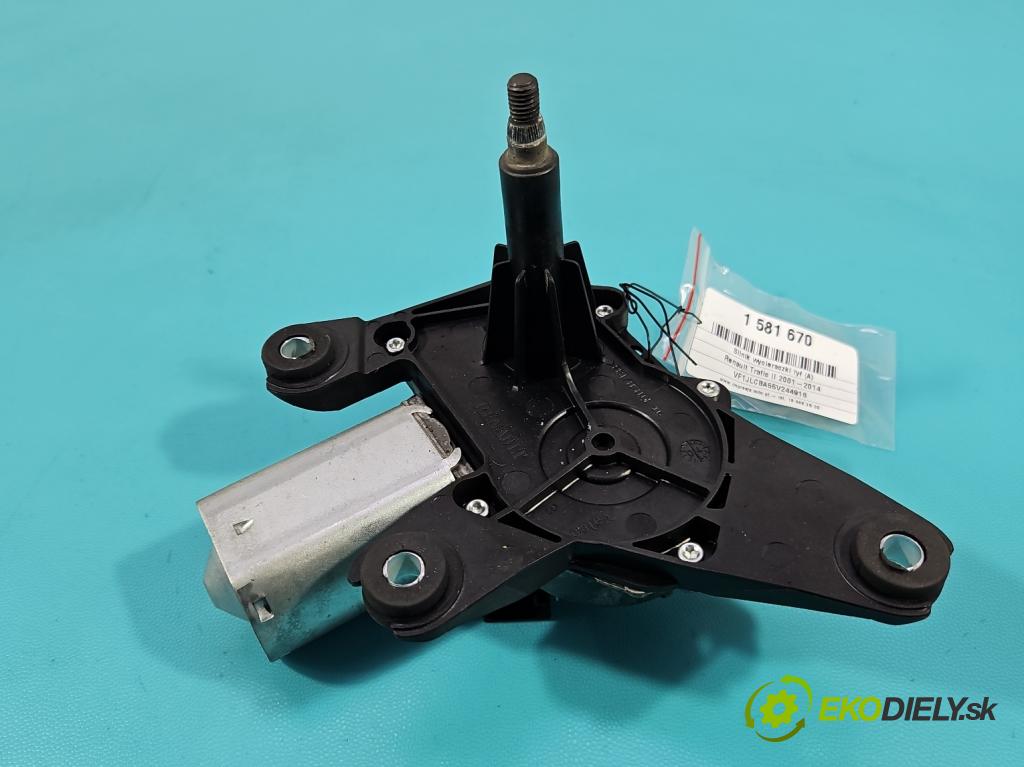 Renault Trafic II 2001-2014 1.9 dci 109 HP manual 80 kW 1870 cm3 5- motor stieračov zadné 53018812