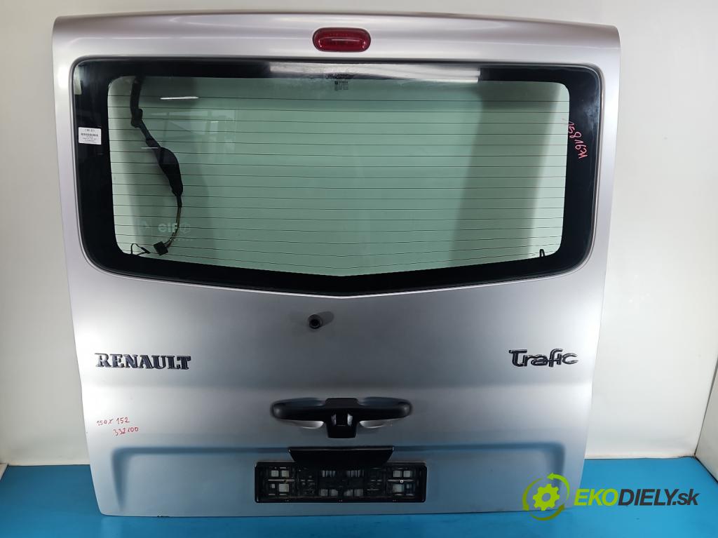 Renault Trafic II 2001-2014 1.9 dci 109 hp manual 80 kW 1870 cm3 5- zadní kufrové dveře  (Zadní kapota (kufr))