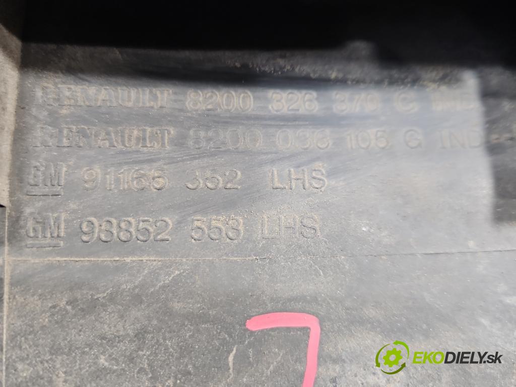 Renault Trafic II 2001-2014 1.9 dci 109 HP manual 80 kW 1870 cm3 5- lišta karoséria: ostatné 8200036093