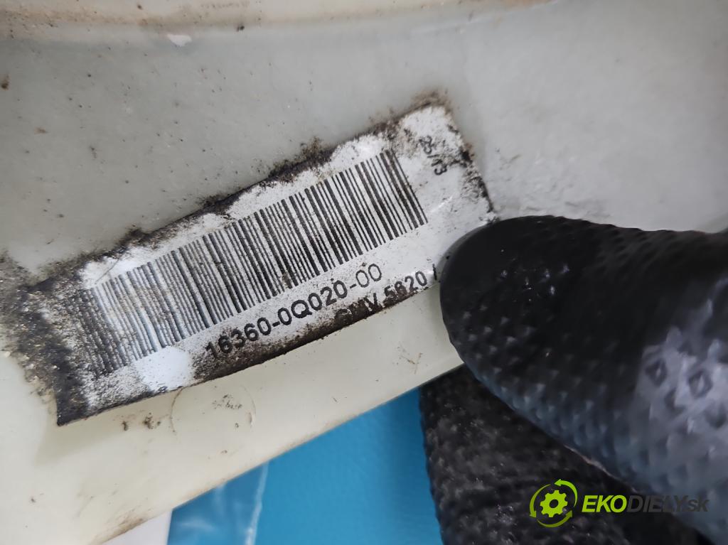 Citroen C1 I 2005-2014 1.0 12V 68 hp manual 50 kW 998 cm3 5- ventilátor chladič 16360-0Q020