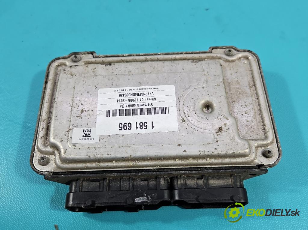 Citroen C1 I 2005-2014 1.0 12V 68 HP manual 50 kW 998 cm3 5- riadiaca jednotka motora 0261S08723