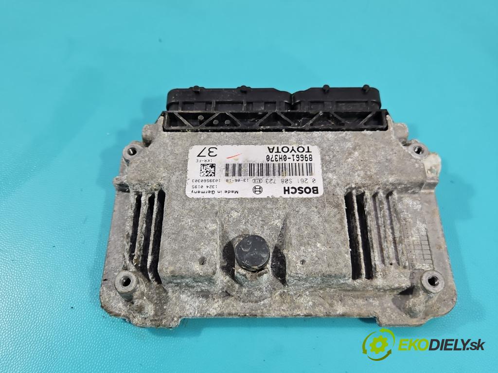 Citroen C1 I 2005-2014 1.0 12V 68 HP manual 50 kW 998 cm3 5- riadiaca jednotka motora 0261S08723