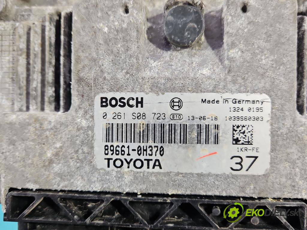 Citroen C1 I 2005-2014 1.0 12V 68 HP manual 50 kW 998 cm3 5- riadiaca jednotka motora 0261S08723