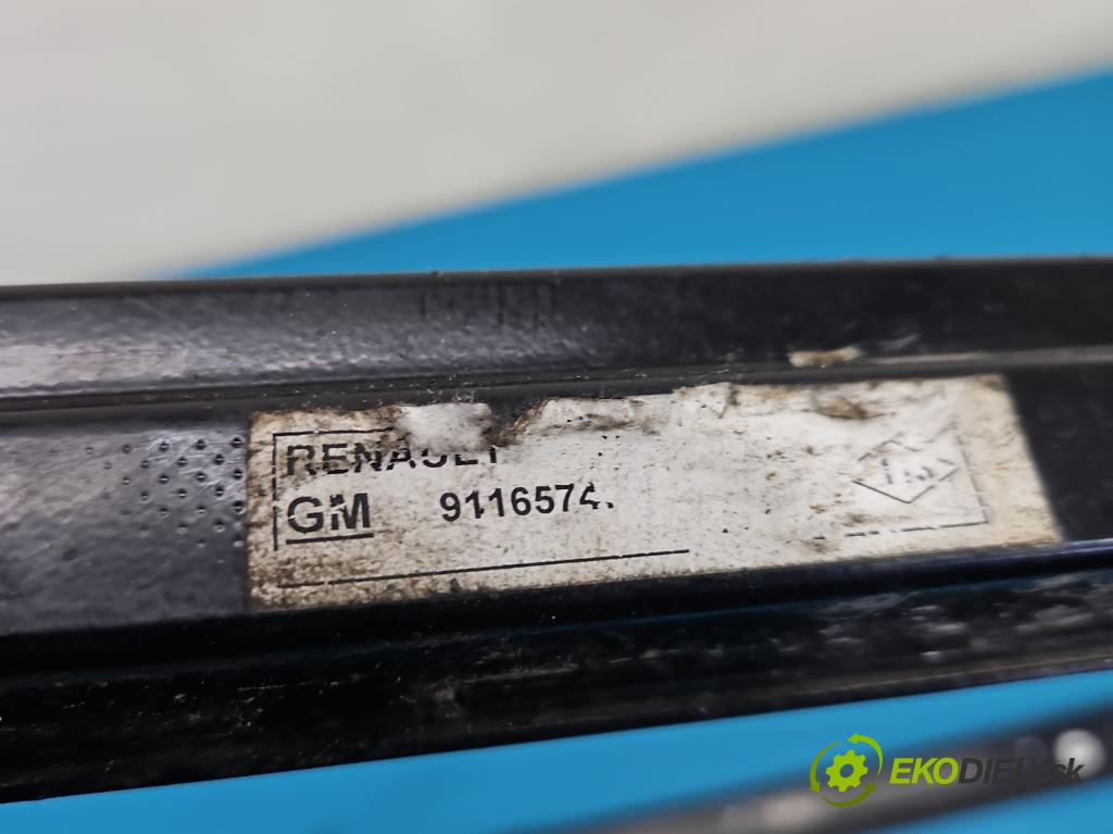 Renault Trafic II 2001-2014 1.9 dci 109 HP manual 80 kW 1870 cm3 5- Rolka dvere