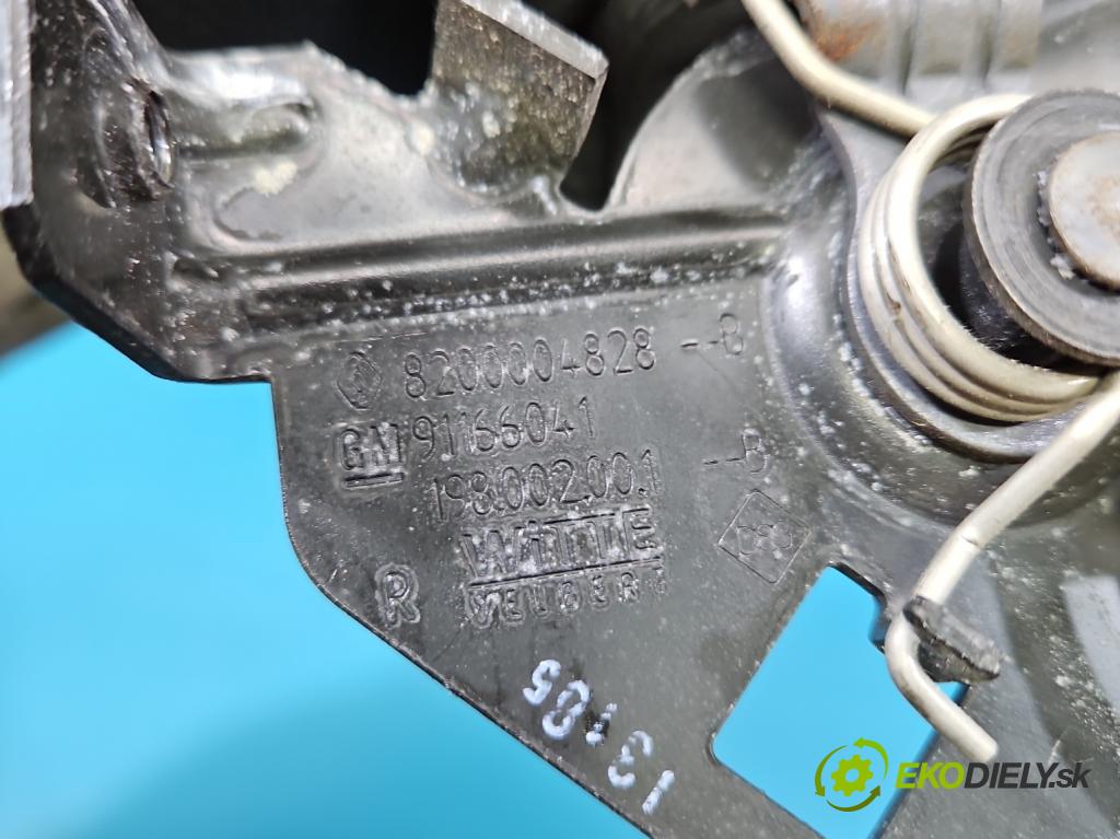 Renault Trafic II 2001-2014 1.9 dci 109 HP manual 80 kW 1870 cm3 5- zámok zadné pravý 8200020185