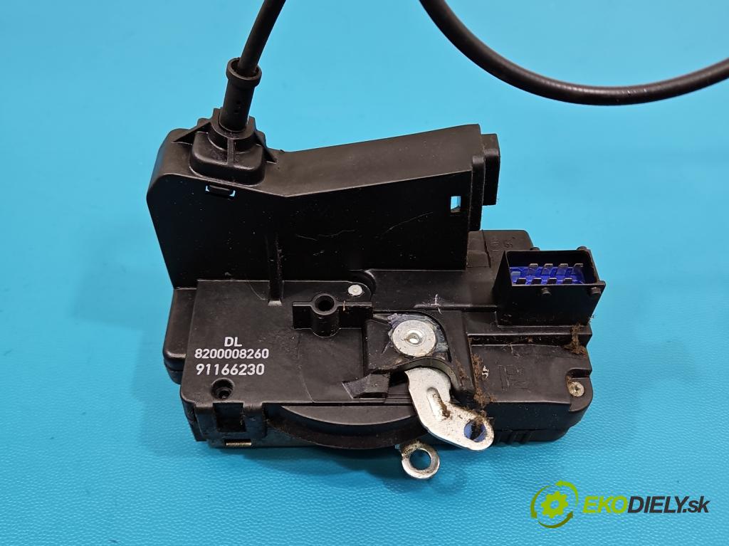 Renault Trafic II 2001-2014 1.9 dci 109 HP manual 80 kW 1870 cm3 5- zámok predné ľavý 8200008260