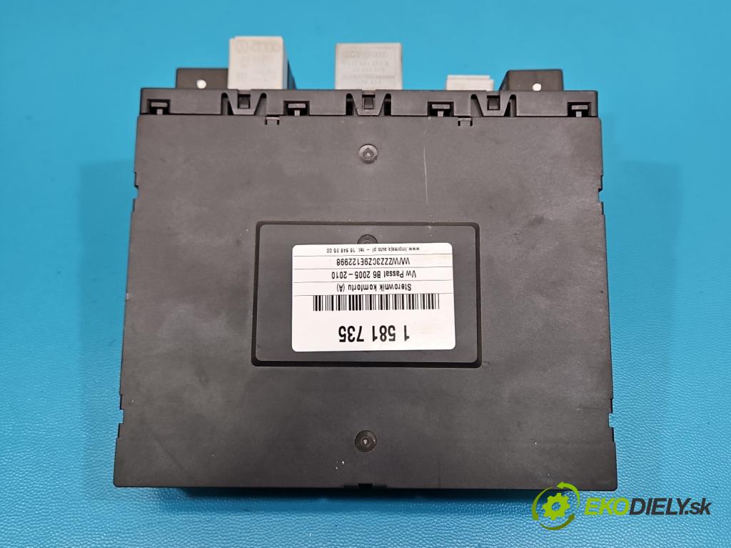 Vw Passat B6 2005-2010 2.0 tdi 136 HP manual 100 kW 1968 cm3 5- riadiaca jednotka komfortu 3C8937049H
