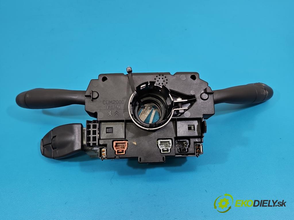 Peugeot 307 1.6 16V 109 HP manual 80 kW 1587 cm3 5- prepínač komplex: 96439235ZL (Prepínacie páčky pod volantom)