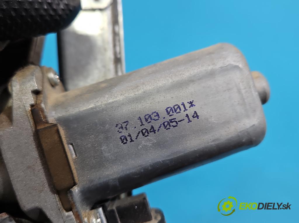 Renault Trafic II 2001-2014 1.9 dci 109 HP manual 80 kW 1870 cm3 5- mechanizmus okna predné pravý 91165705F