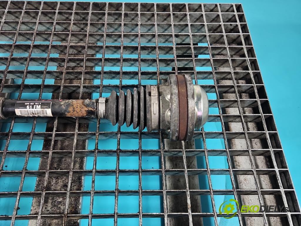 Vw Tiguan I 2007-2016 1.4 TSI 150 HP manual 110 kW 1390 cm3 5- poloos predné ľavé 5N0407761F