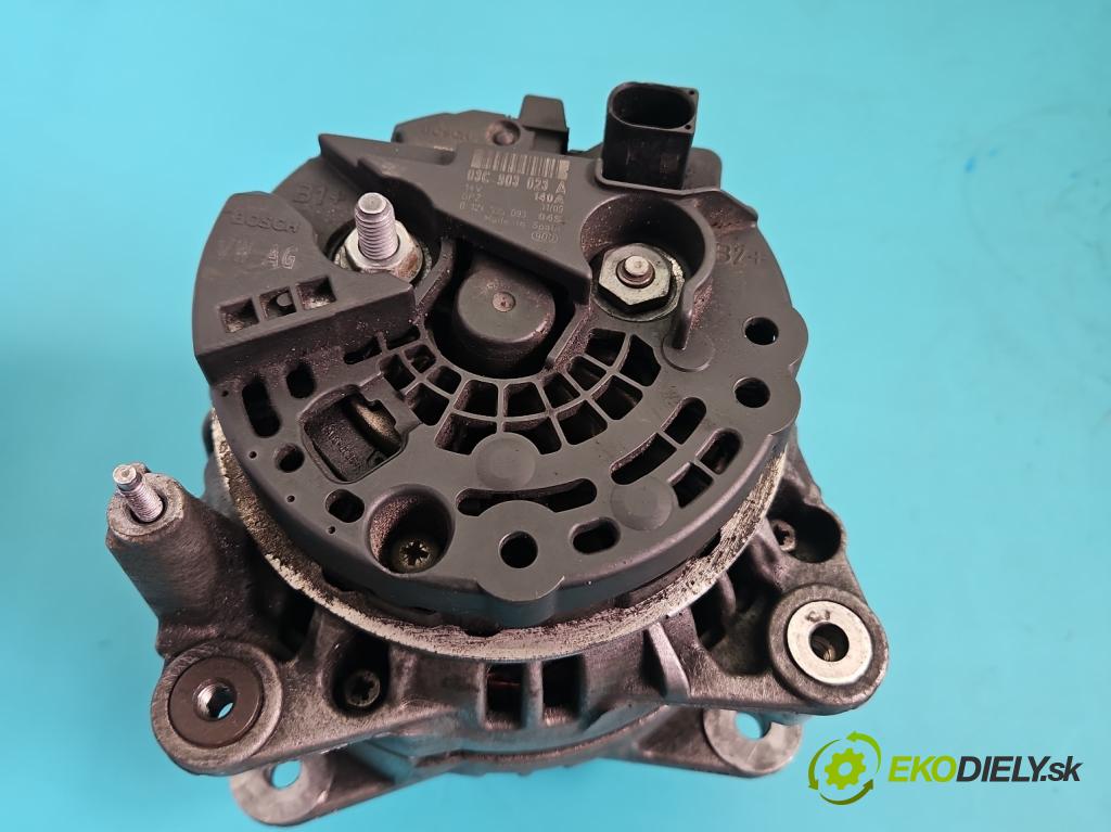 Vw Tiguan I 2007-2016 1.4 TSI 150 HP manual 110 kW 1390 cm3 5- Alternator 03C903023A (Alternátor)