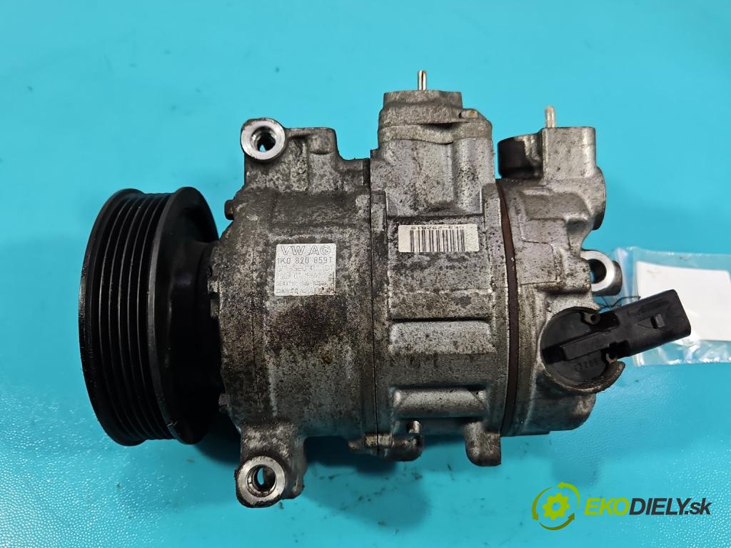 Vw Tiguan I 2007-2016 1.4 TSI 150 HP manual 110 kW 1390 cm3 5- Kompresor: klimatizácie 1K0820859T (Kompresor klimatizácie)