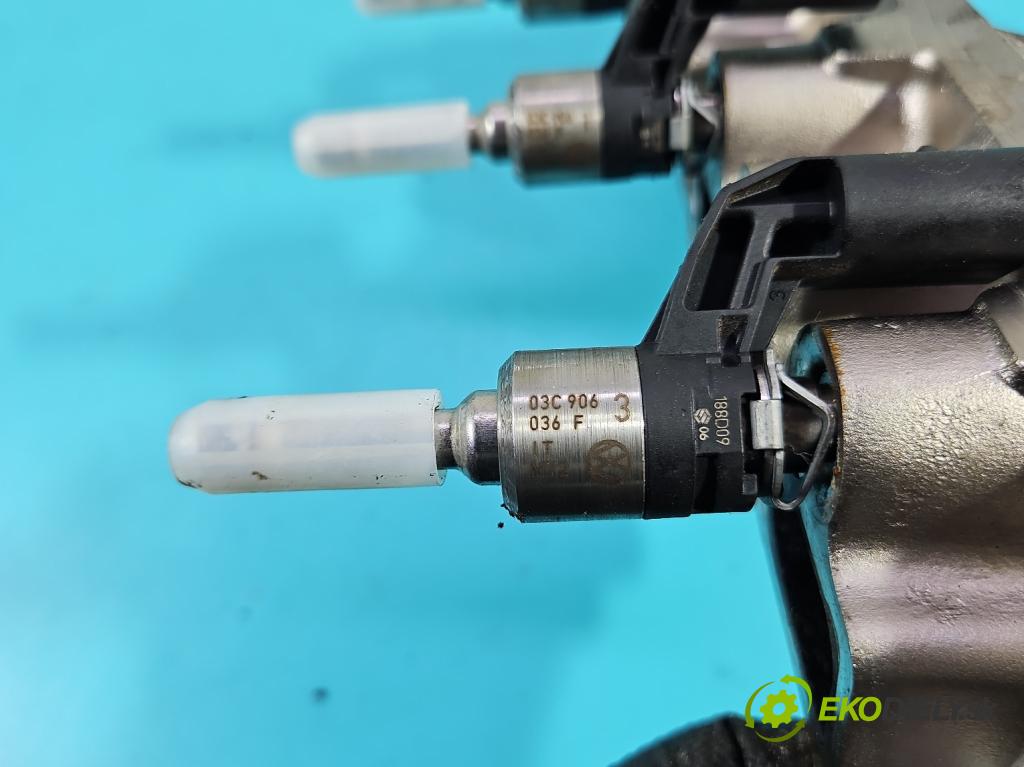 Vw Tiguan I 2007-2016 1.4 TSI 150 HP manual 110 kW 1390 cm3 5- vstrek 03C906036F (Vstrekovač paliva)
