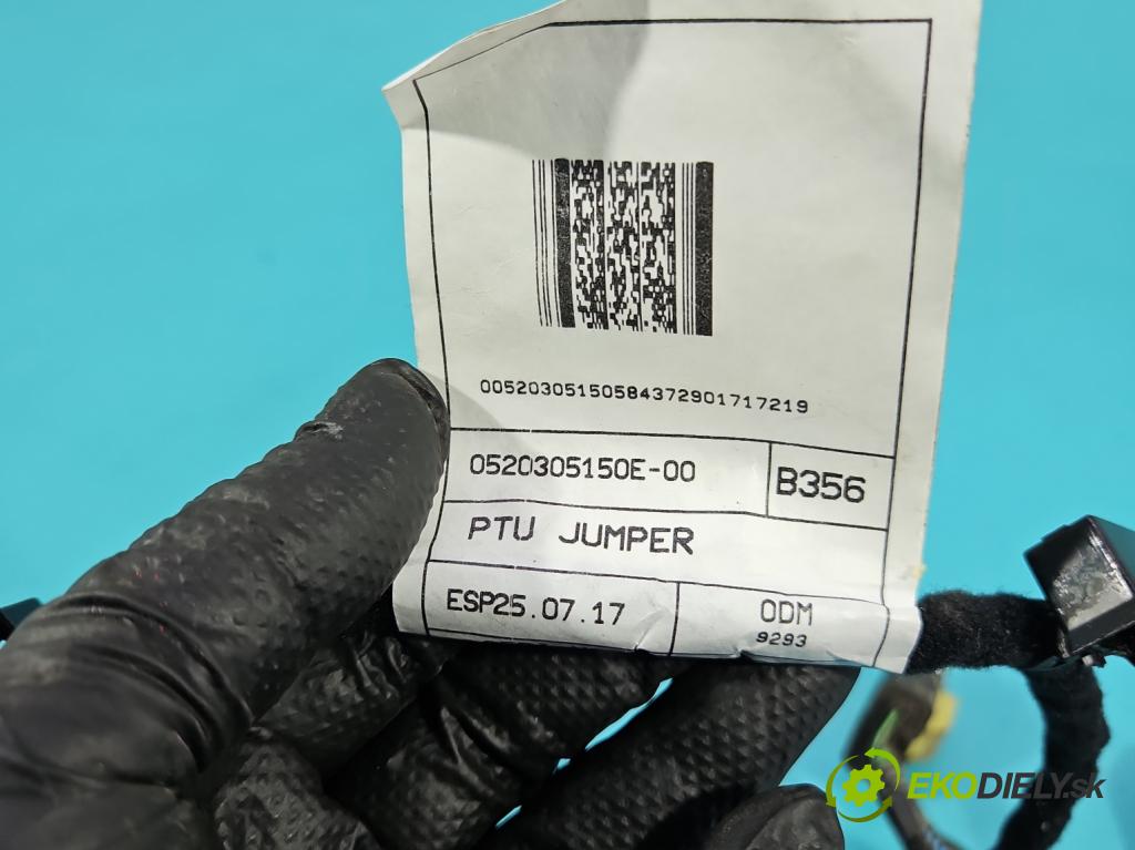 Fiat Tipo II 2015- 1.4 16V 95 HP manual 70 kW 1368 cm3 5- Zväzok: ostatné 0520305150E