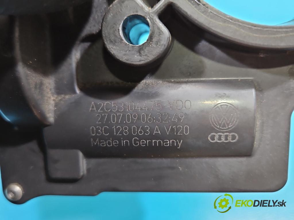 Vw Tiguan I 2007-2016 1.4 TSI 150 HP manual 110 kW 1390 cm3 5- klapka 03C128063A (Škrtiaca klapka)
