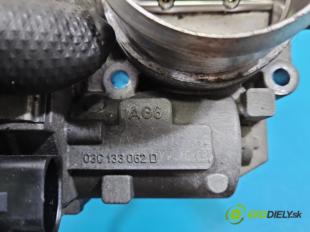 Vw Tiguan I 2007-2016 1.4 TSI 150 HP manual 110 kW 1390 cm3 5- klapka 03C133062D (Škrtiaca klapka)